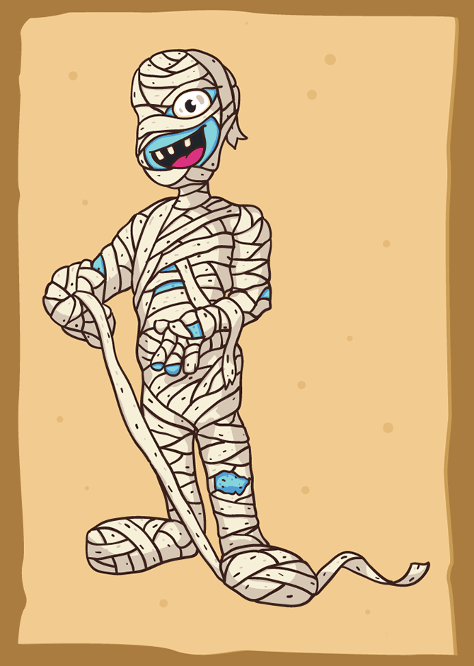 Free-vector-mummy-by-pixaroma