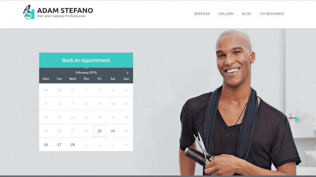 tema wordpress adam stefano