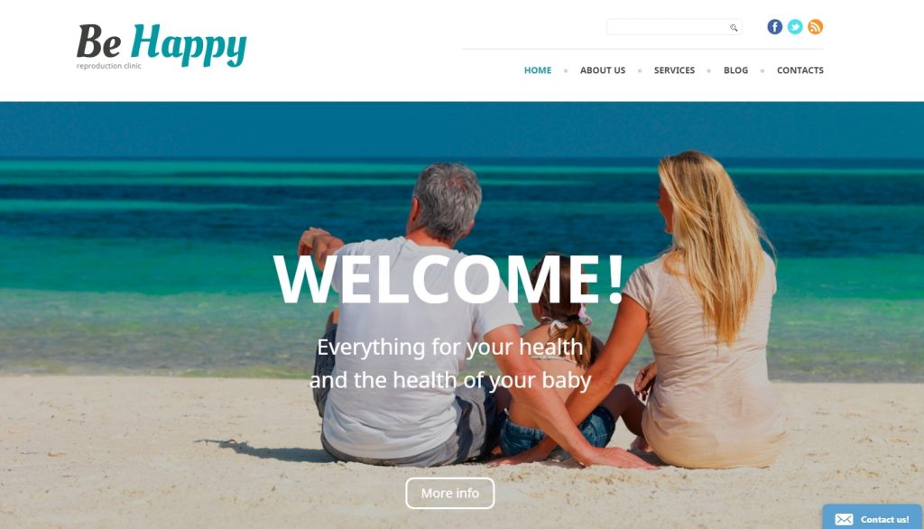 tema wordpress be happy