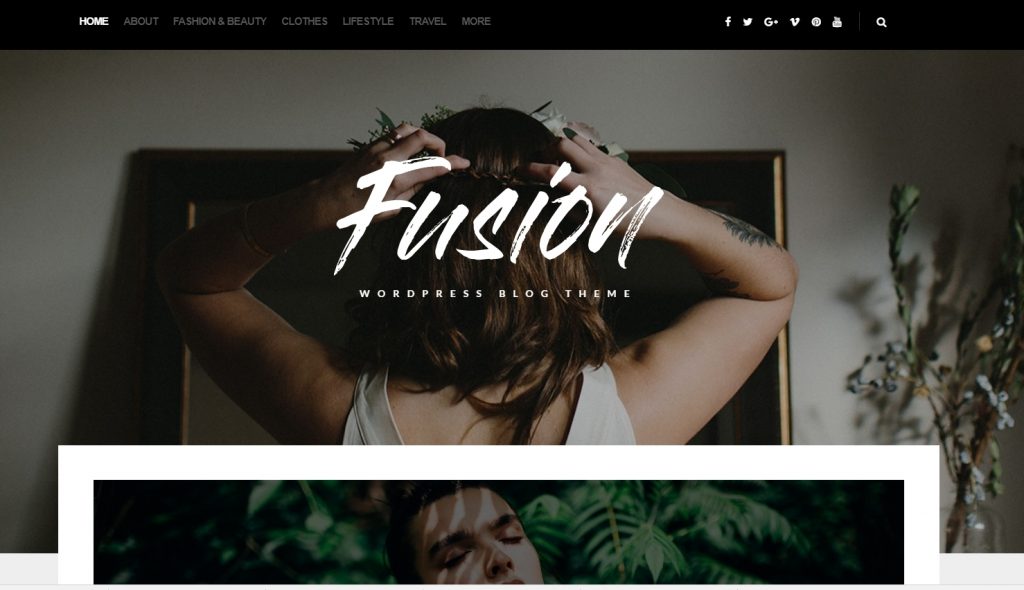tema wordpress fusion