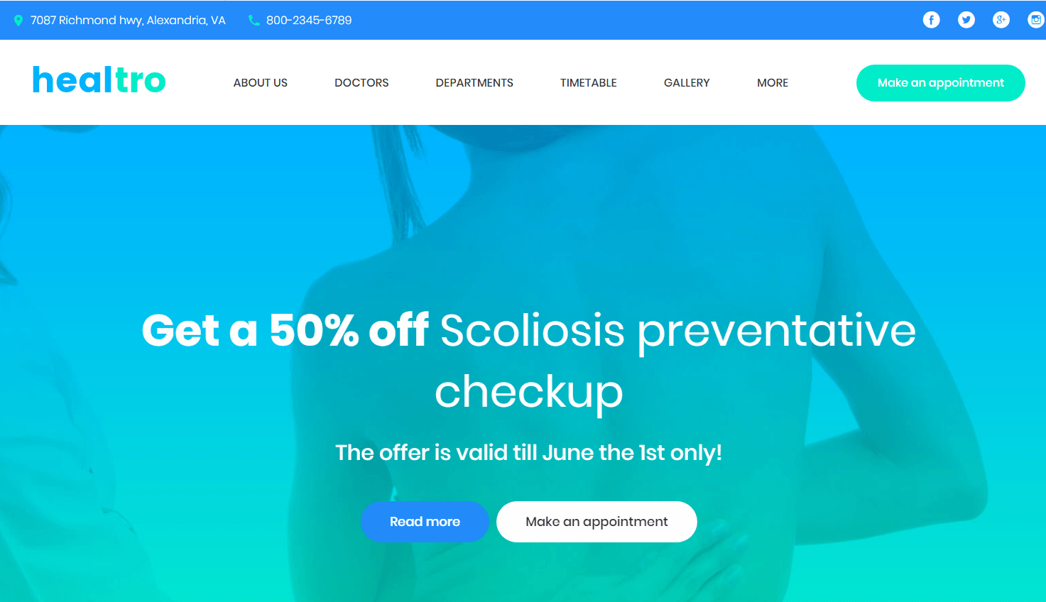 tema wordpress healtro
