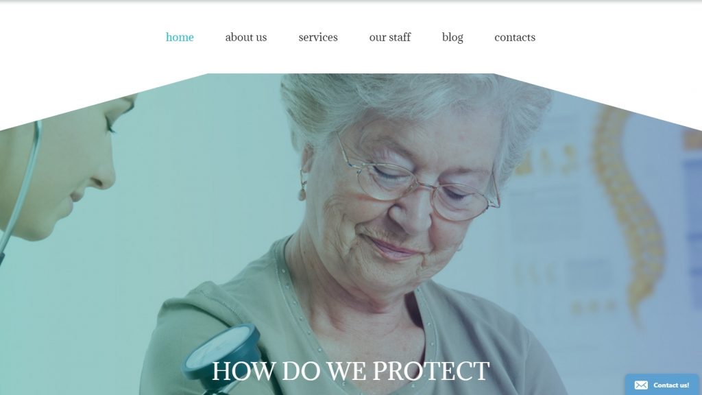 tema wordpress cuidado de ancianos
