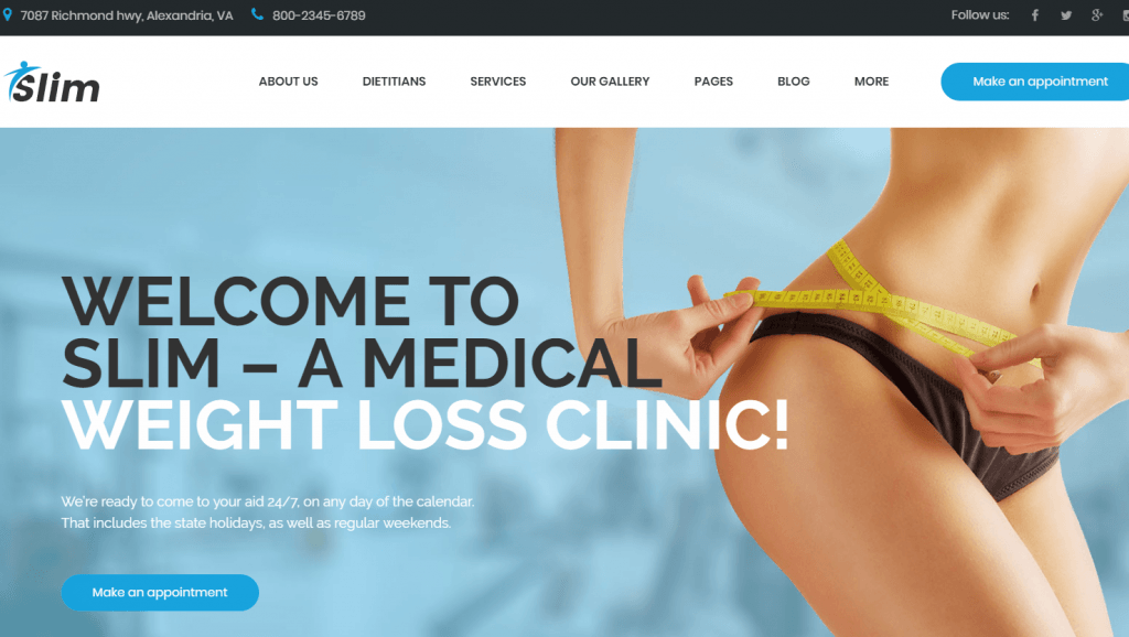 tema wordpress slim