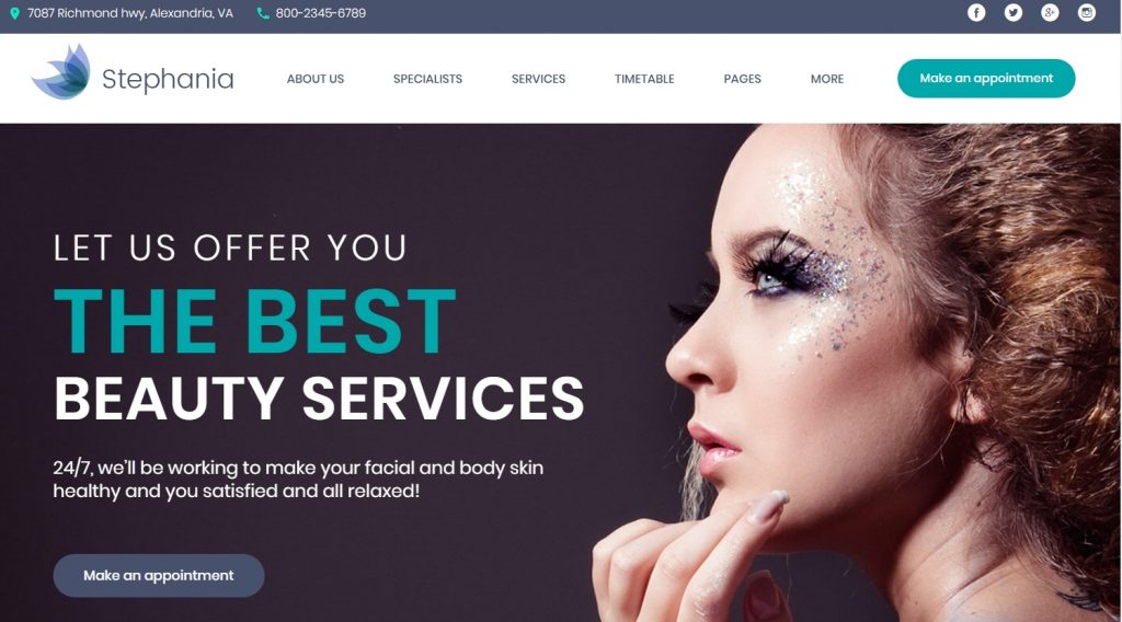 tema wordpress stephania