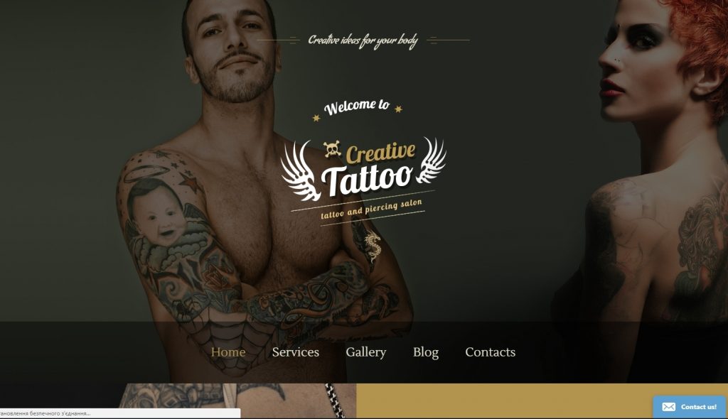 tema wordpress tatuaje