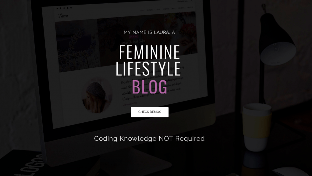 tema wordpress laura blog