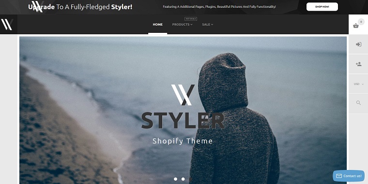 Styler - Tema elegante de Shopify.