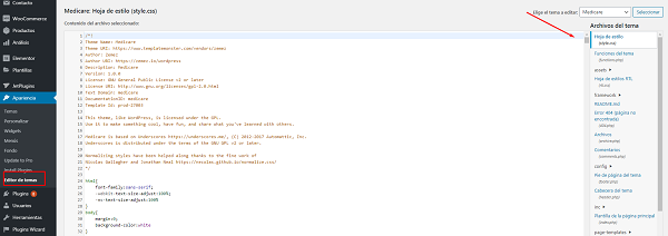 editor de css