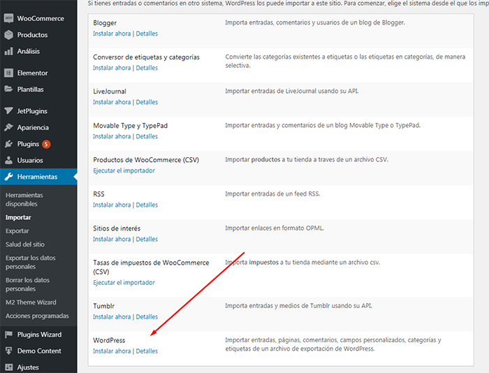 mover de squarespace a wp