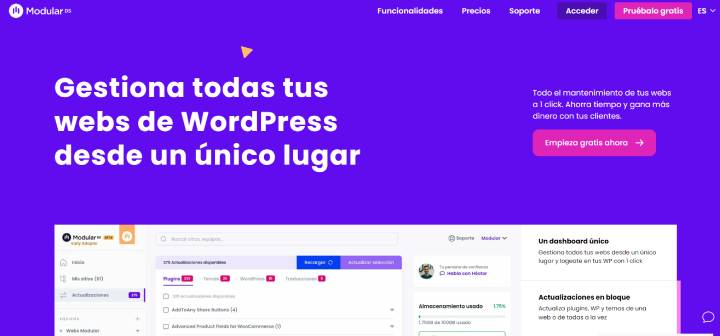 ModularDS Post Como gestionar multiples webs WordPress.