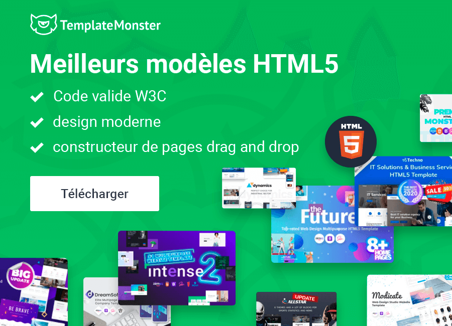 modeles html5