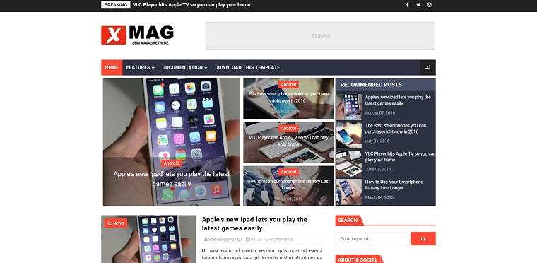 XMag Blogger.