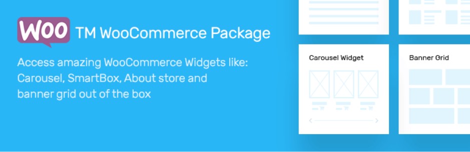WooCommerce Package виджет