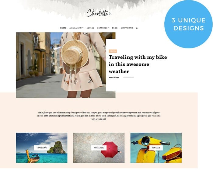 Charlotte Blogger Template.
