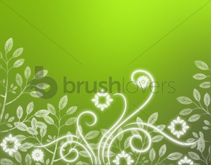 free photoshop swirl floral brushes