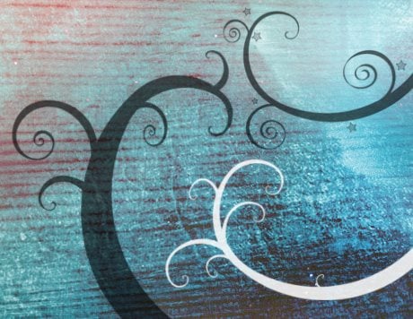 free photoshop swirl floral brushes