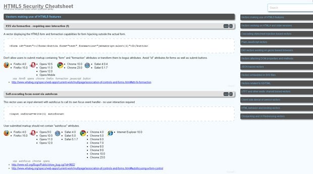 Cheat Sheets for Web Designers