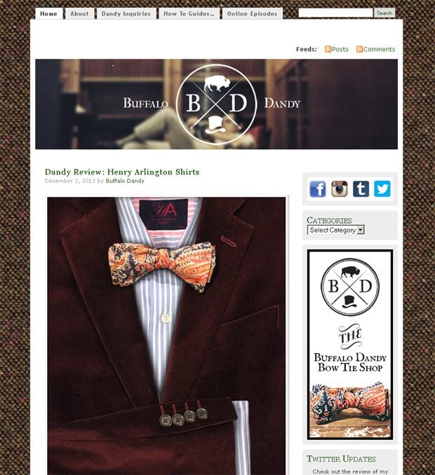Websites with Hipster Logos