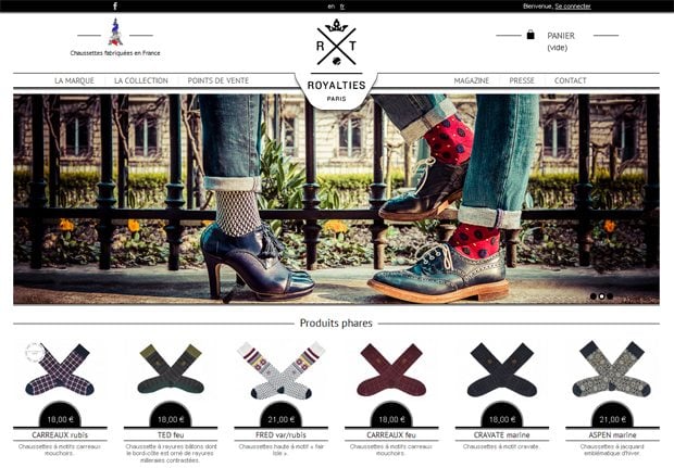 Websites with Hipster Logos