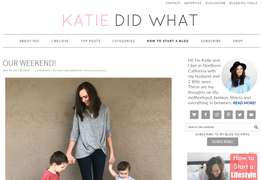how to start a lifestyle blog