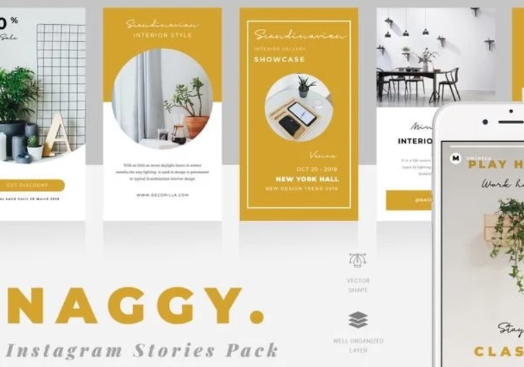 naggy instagram template