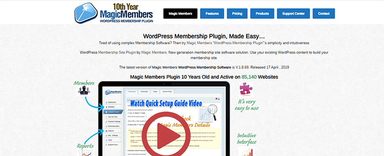 WordPress membership plugin.