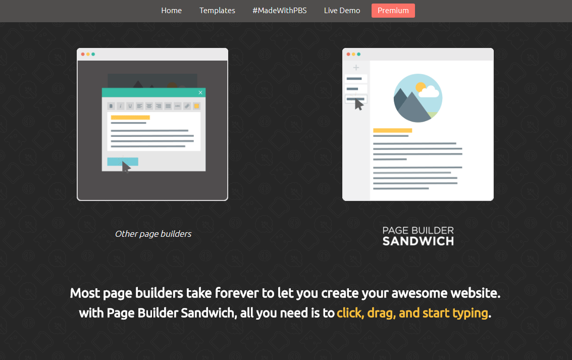 Page Builder Sandwich