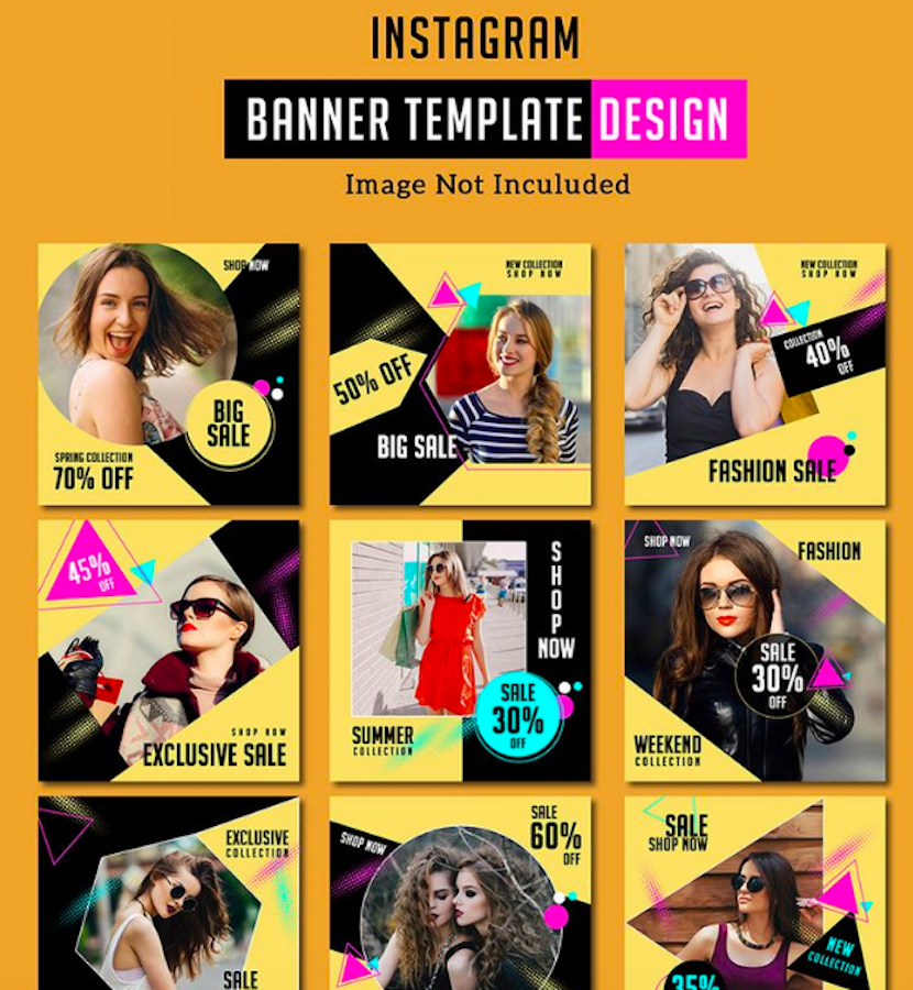 Instagram Product Advertising Banner Social Media