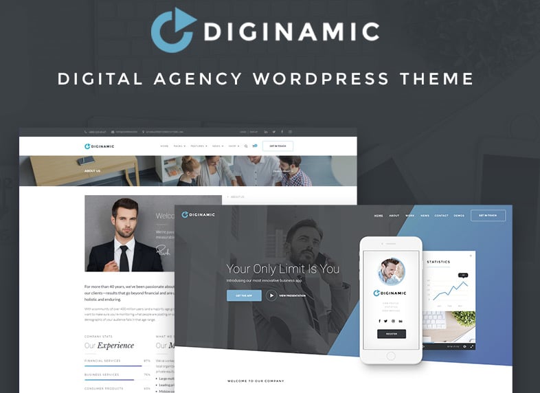 Digital Company WordPress Theme