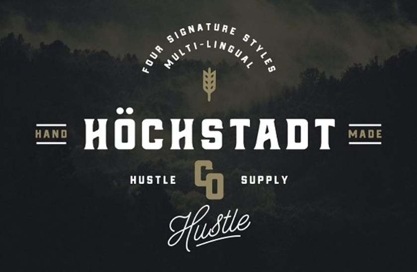 big bold fonts
