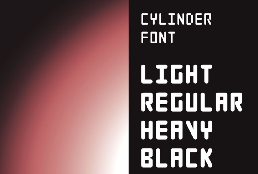 big bold fonts