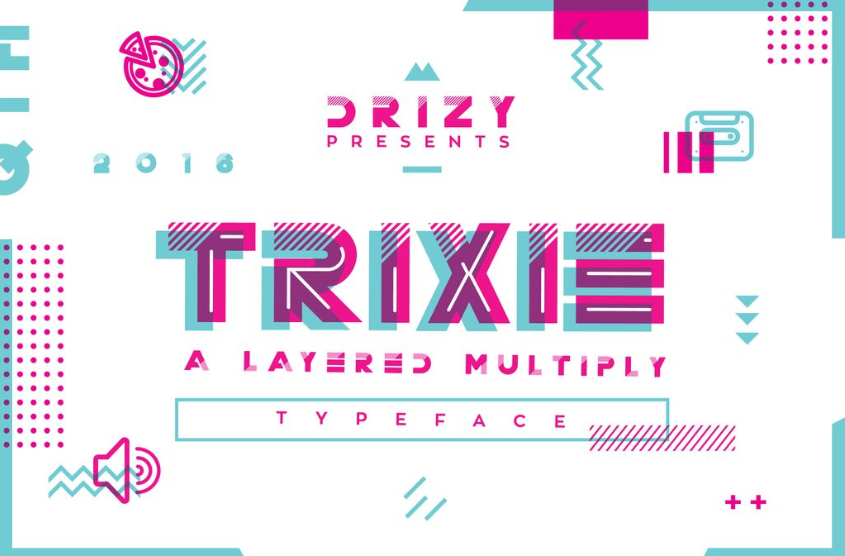 big bold fonts