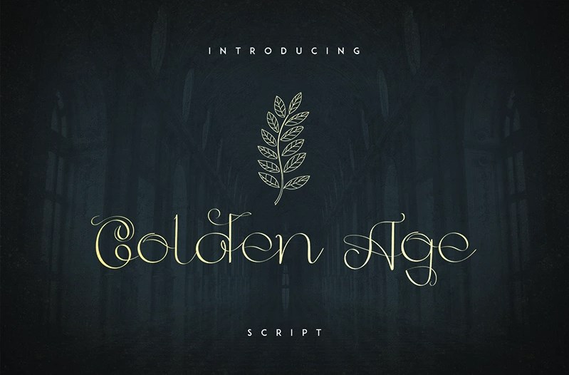 Golden Age Font