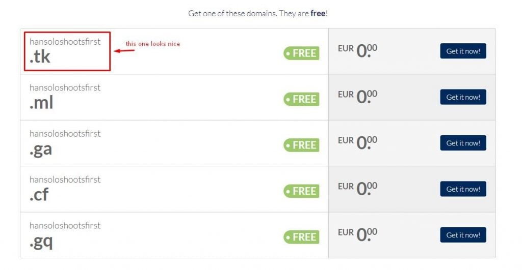 domain name