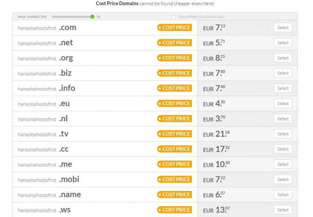  domain name