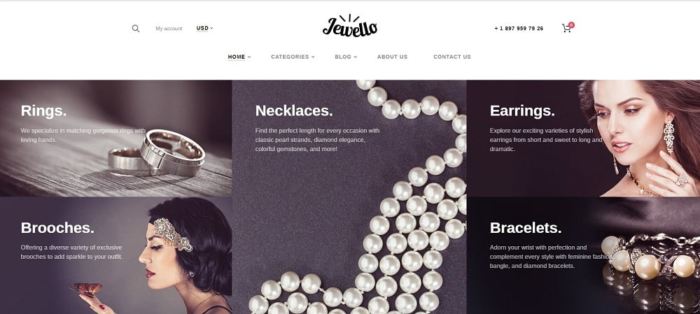 Jewellery Shop WooCommerce Theme