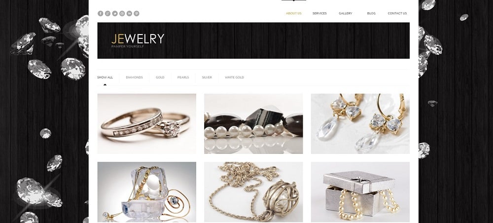 Jewelry Responsive WordPress Theme