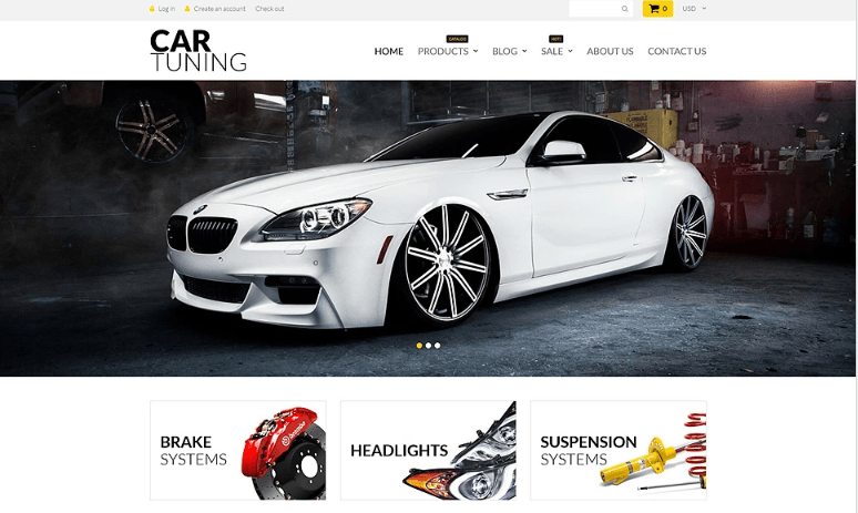 Car Tuning Templates