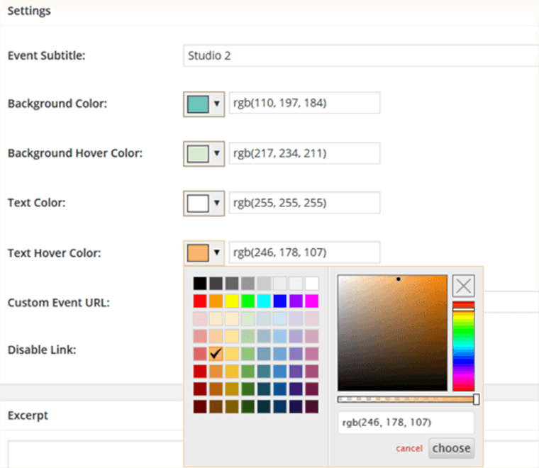 WordPress table plugin.