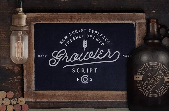 Trendy fonts