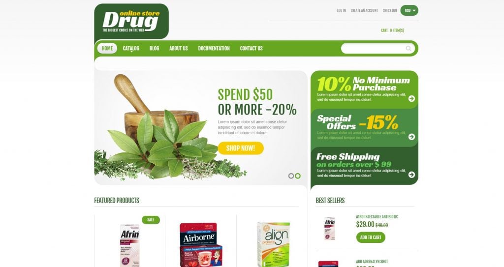 Drug Store Shopify Theme