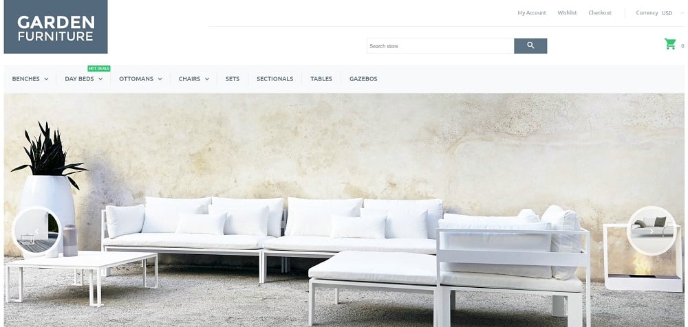 Garden Furniture - Furniture & Interior Design Shopify Theme