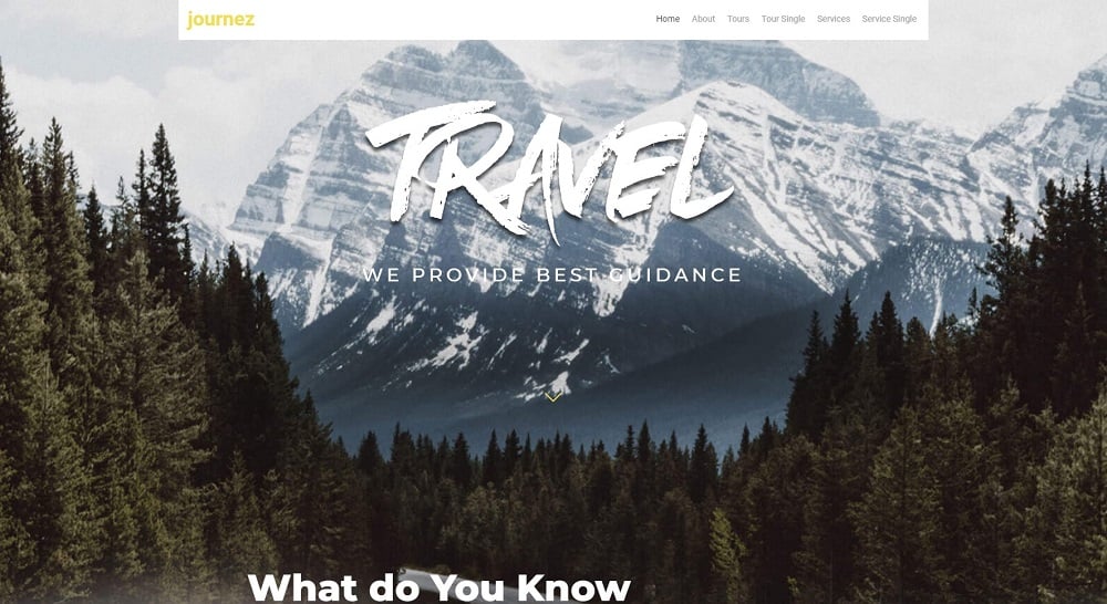  Hottrip - Travel Agency Jet Elementor Template