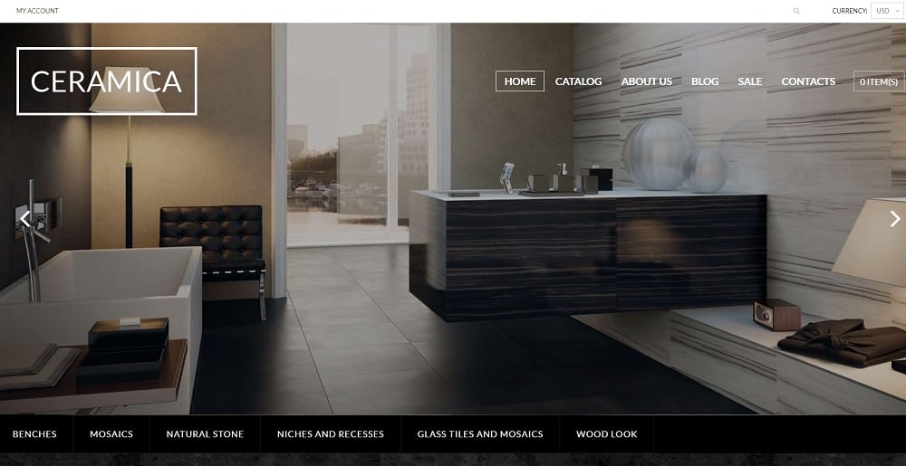 Tile Stone Responsive Shopify Theme
