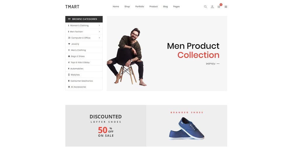 Tmart - Minimalist Multipurpose Shopify Theme