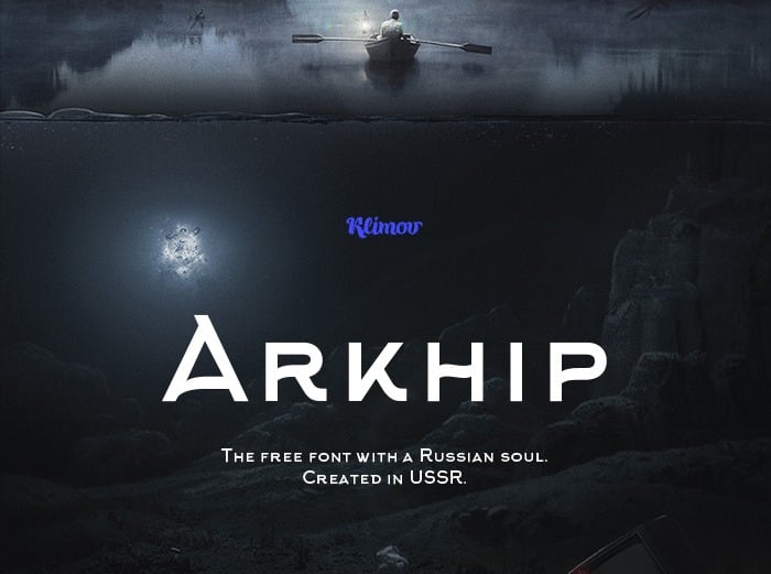 arkhip font