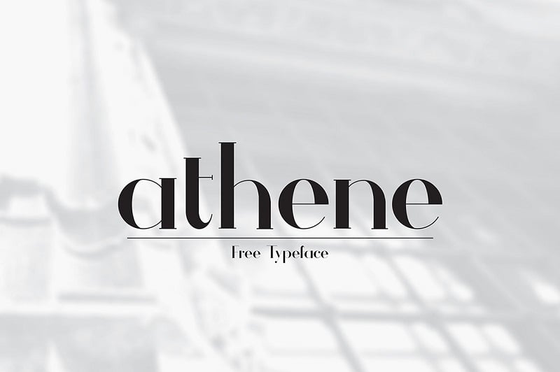 athene font