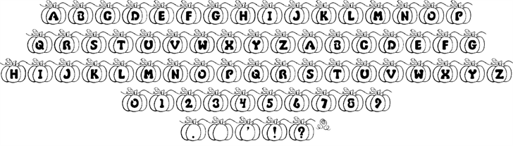 JI Pumpkins font