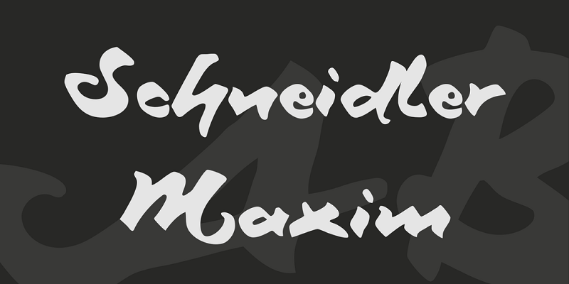 Schneidler Maxim Font