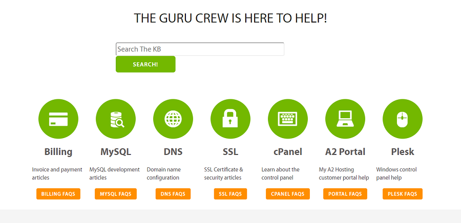 support page
